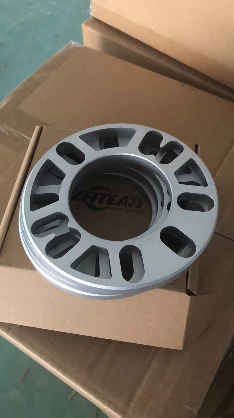ZHTEAPR 4pc 12mm Universal Wheel Spacers for Most 4 Lug 5 Lug Vehicle 4x98 4x100 4x108 4x110 4x112 4x114.3 4x120 4x4.5 5x100 5x110 5x108 5x112 5x114.3 5x120 5x4.5 (12mm Thick) - Image 5